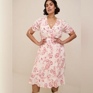 Midi Swiss Linen Dress